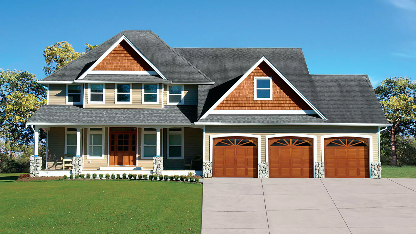 Traditional Wood Garage Doors