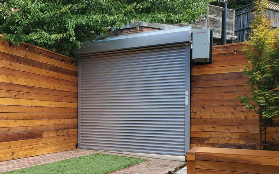 modern custom garage doors Palm Springs